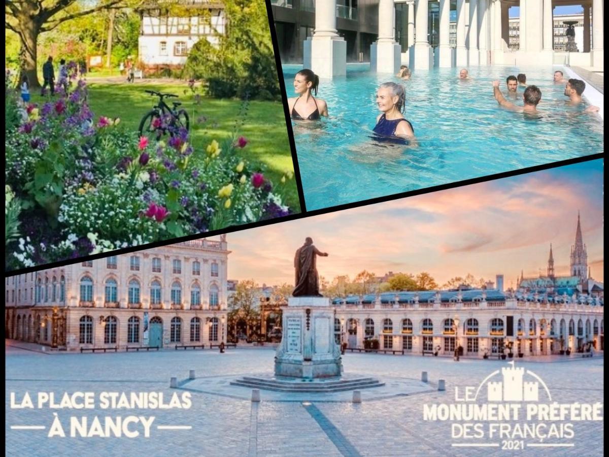 Proche Nancy Centre, A Quelques Pas Des Thermes Et Du Campus Artem, Appartement Calme Avec Parking Gratuit Εξωτερικό φωτογραφία
